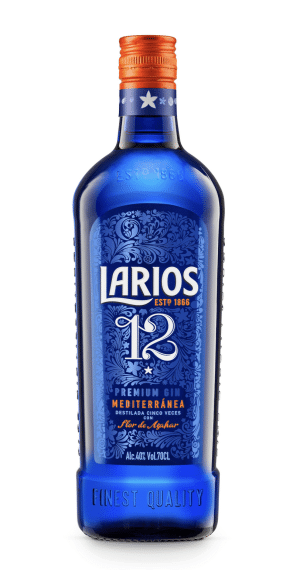 Larios 12 Gin Bottle